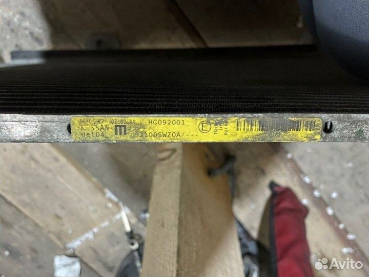 Радиатор кондиционера Nissan Note