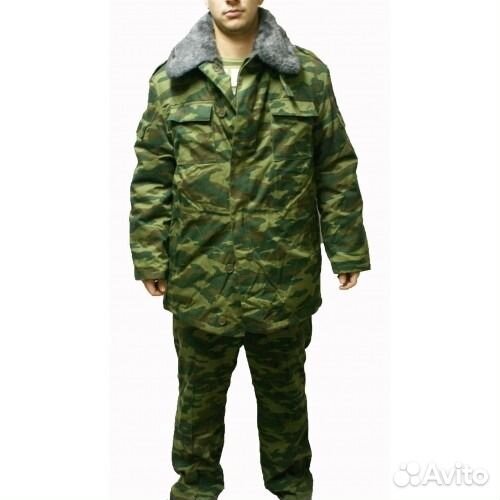 Бушлат костюм зимний армейский флора кмф
