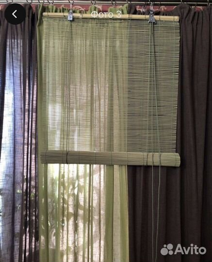 Жалюзи бамбуковые