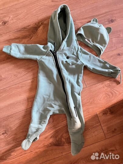 Флисовый комбинезон 74