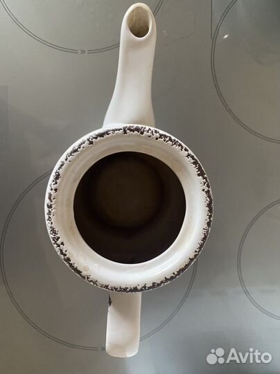 Чайник заварочный без крышки и чайный домик