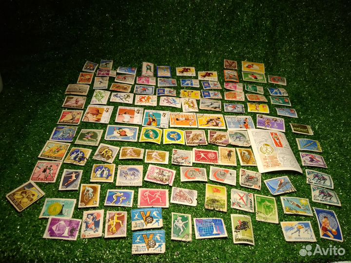 Почтовые марки СССР спорт