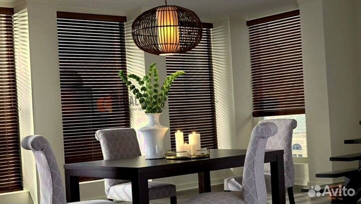 Жалюзи деревянные готовые купить