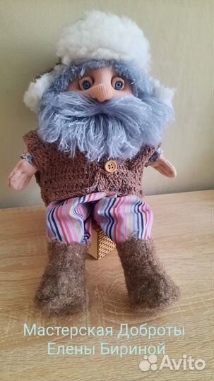 Домовой кукла-оберег ручной работы