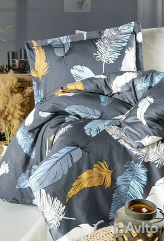 Турецкий сатин перья