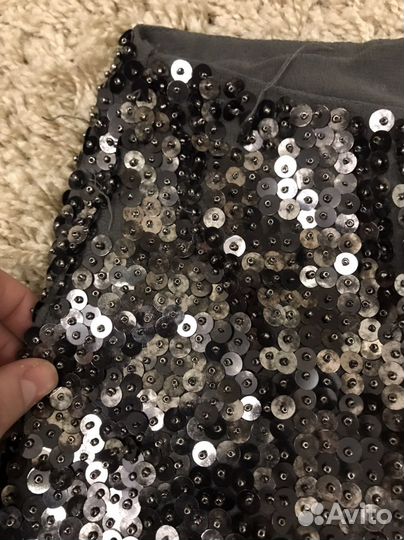 Новогодний образ Юбка и топ Zara 40-42