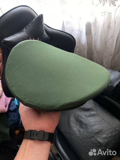 Фуражка офисная зеленая