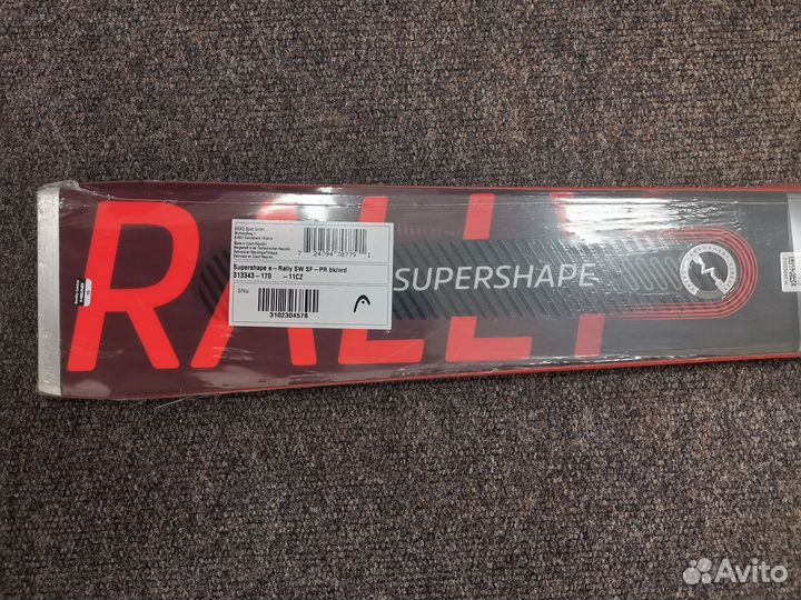 Горные лыжи head supershape e-rally