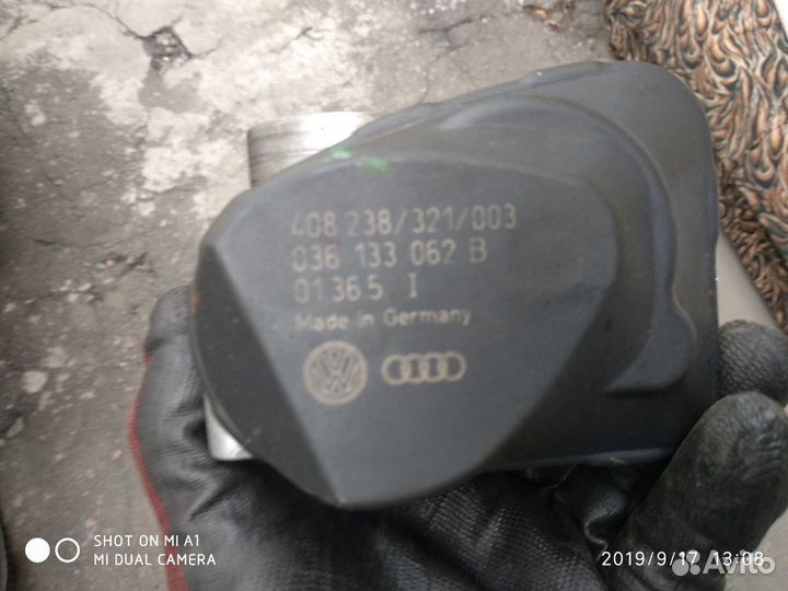 Дроссельная заслонка Ауди Фольксваген Сеат Шкода