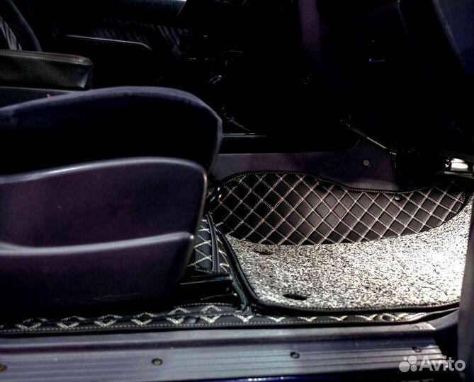 Автоковрики 3D на Toyota Land Cruiser Prado 90 1999г