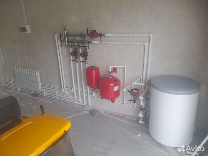 Установка газовых котлов, колонок