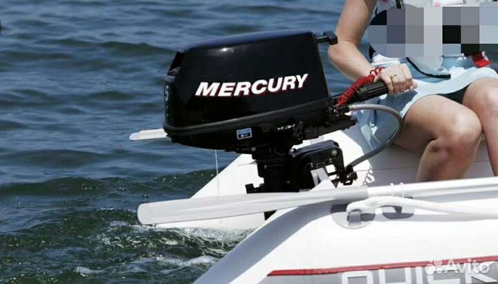 Мотор подвесной Mercury ME 5 M Япония 102 см3