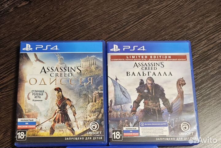 Диски PS4 Assassin's Creed