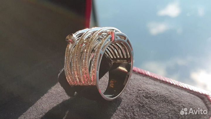 Кольцо с бриллиантами