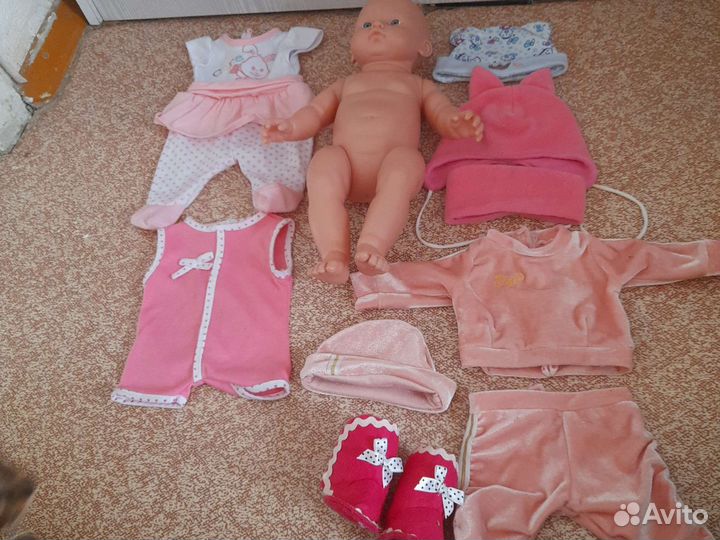 Кукла пупс с одеждой