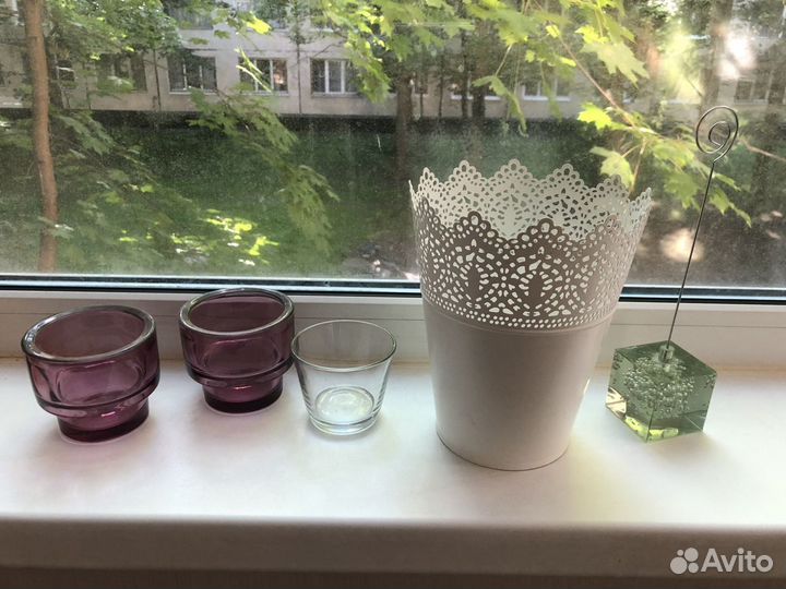 Подсвечники Вазы ikea, для благовоний, ночник