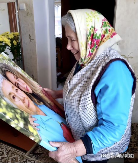 Портрет на холсте по фото в Севастополе