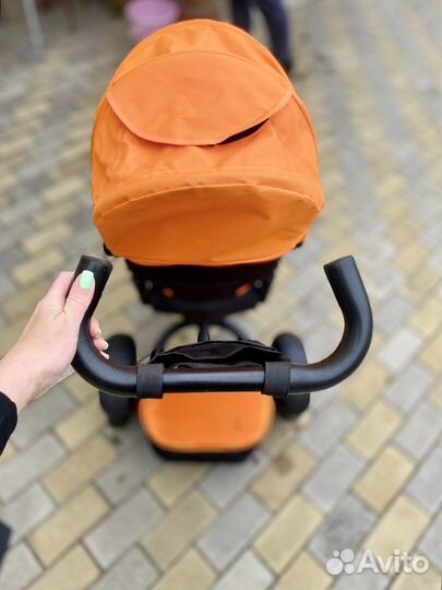 Детский велосипед с ручкой