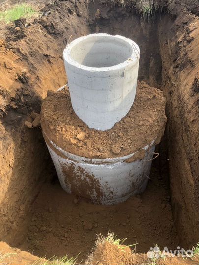 Монтаж септика под ключ