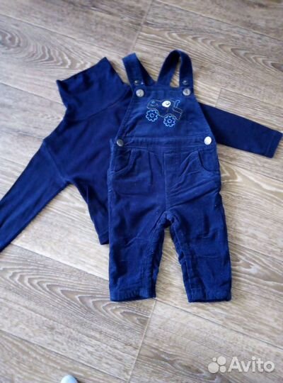 Вещи пакетом на мальчика с 6 месяцев до 1,5 года