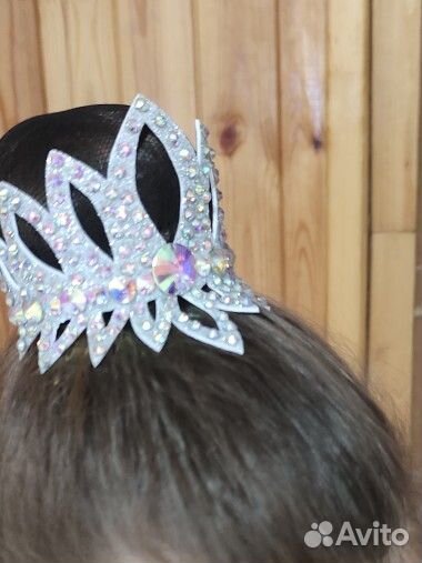 Украшение корона для выступлений,для гимнастики