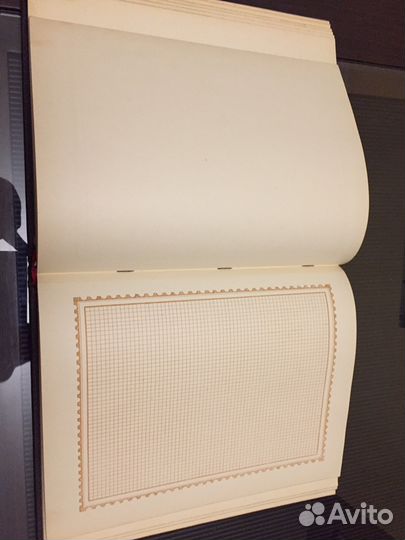 Советский винтажный альбом для марок