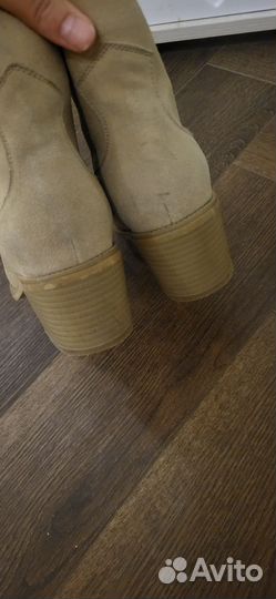 Казаки замшевые 37