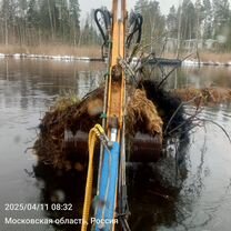 Эффективная чистка водоемов земснарядом, Пенза