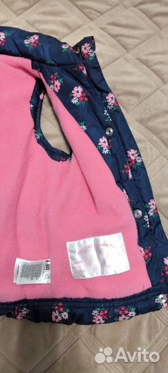 Жилетка меховая на 2-3 года