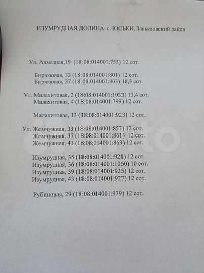 Участок 10 сот. (ИЖС)