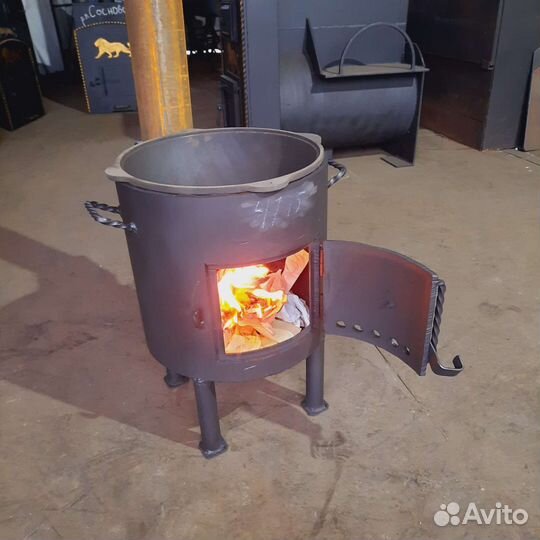 Универсальная садовая печь