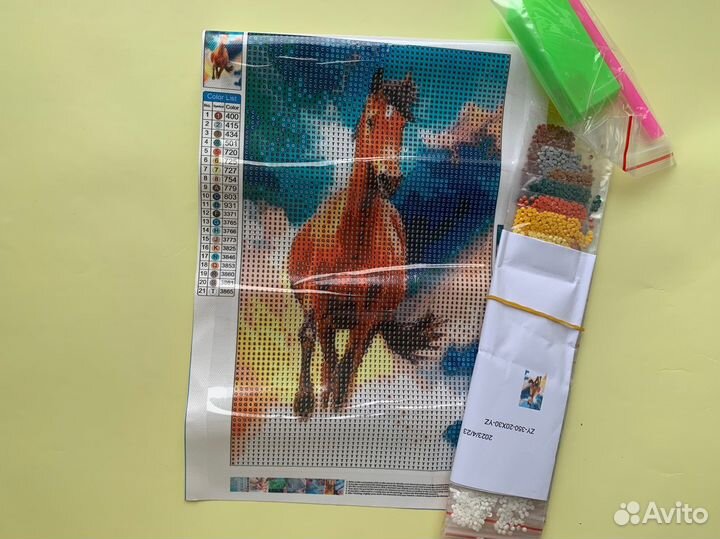 Алмазная мозаика 20*30 набор
