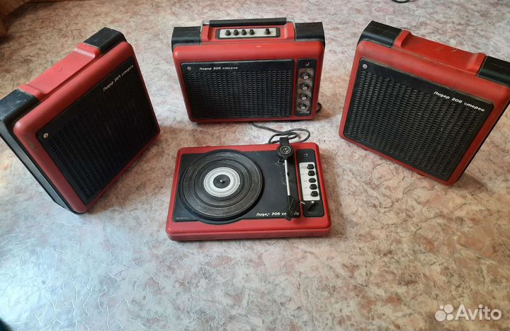 Стерео проигрыватель Лидер-206