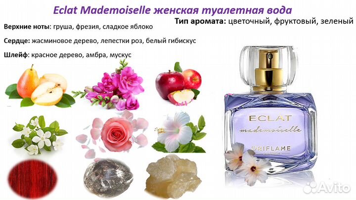 Туалетная вода Eclat Mademoiselle