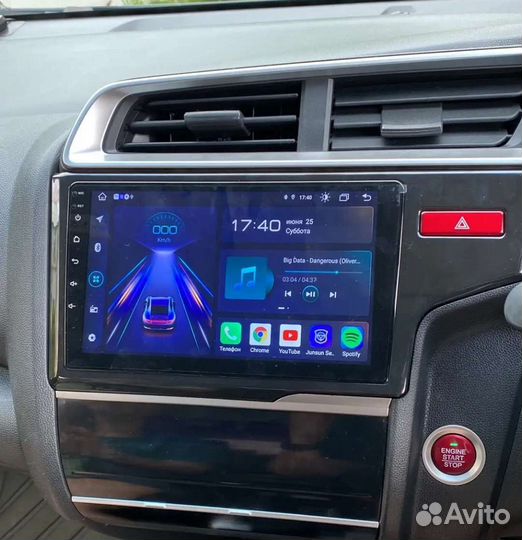 Штатные андроид магнитолы для Honda Fit 3 / Jazz 3