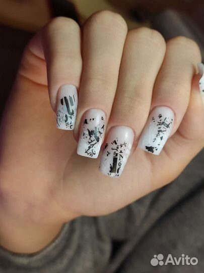 Маникюр с покрытием,наращивание,Зональный