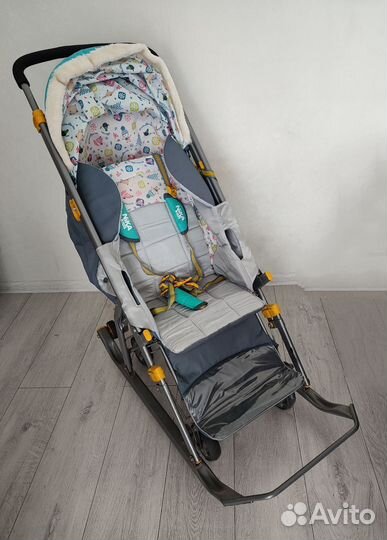 Санки-коляска б/у Ника-детям 7-2 отдам за