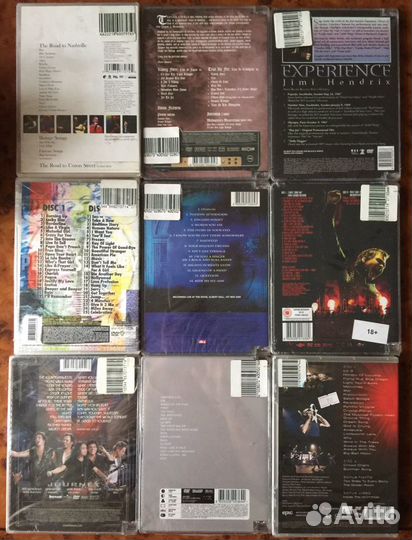 DVD Новые/Лицензионные/Концерты/live