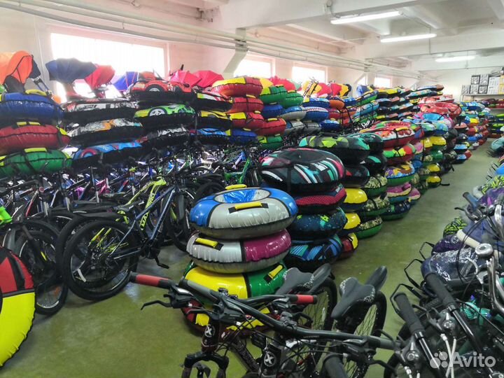 Тюбинг Ватрушка принтованый