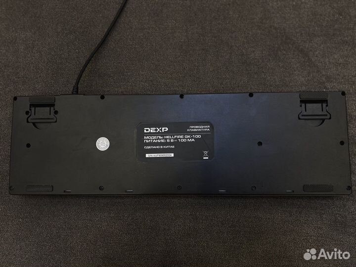 Игровая клавиатура Hellfire GK-100 + Коврик Bloody