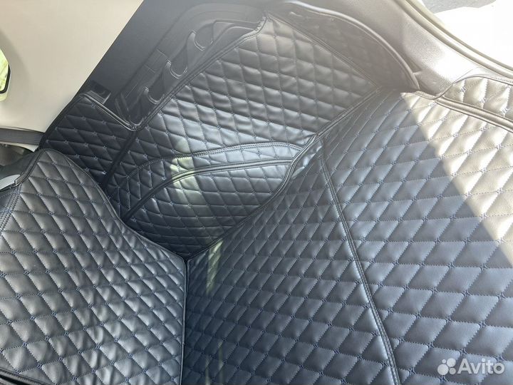 Eva, эва ева автоковрики, экокожа, багажник, ковры