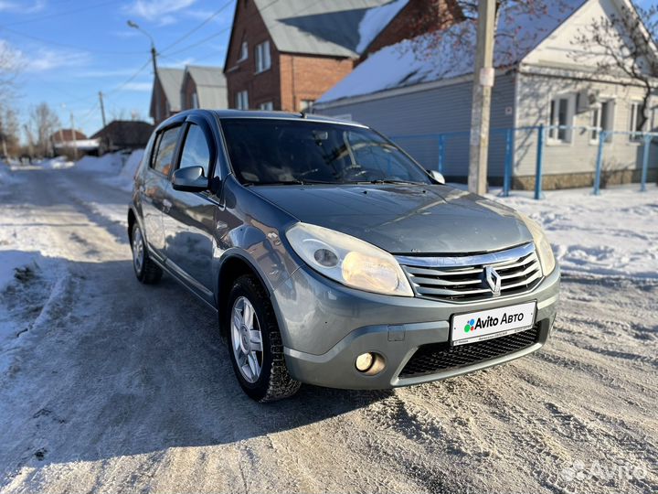 Renault Sandero 1.6 МТ, 2010, 140 000 км