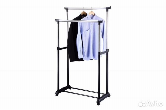 Напольная вешалка для одежды 80*42*(80-160) см