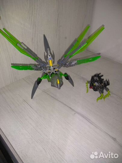 Lego bionicle Уксар тотемное животное джунглей