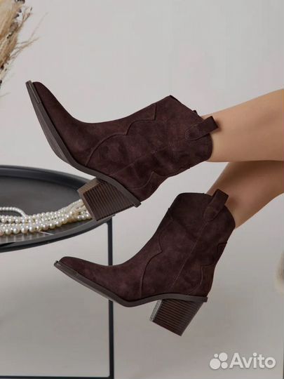 Казаки полуботинки натуральные