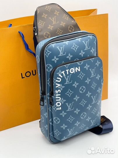 Сумка мужская слинг кобура Louis Vuitton LV