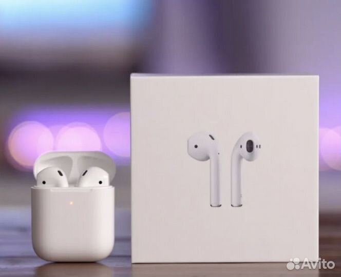 Беспроводные наушники apple airpods 2