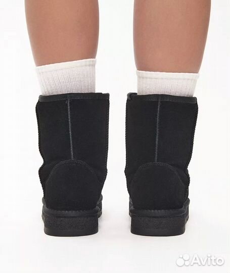 Угги натуральная замша и мех, 39 размер