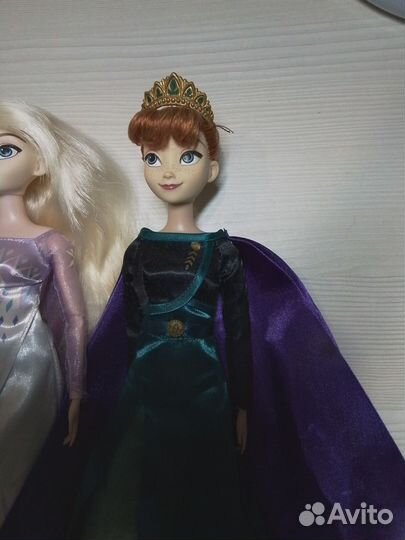 Куклы Анна и Эльза Холодное сердце бронь