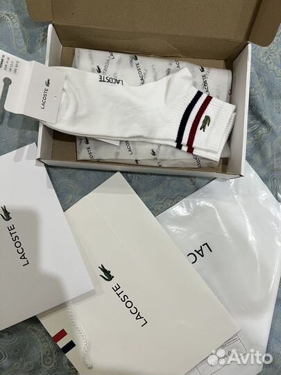 Носки lacoste оригинал